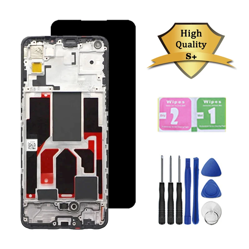 Top OLED Quality For OPPO Realme GT Master Edition RMX3363 lcd Display With Fingerprint Touch Panel Screen Digitizer Assembly