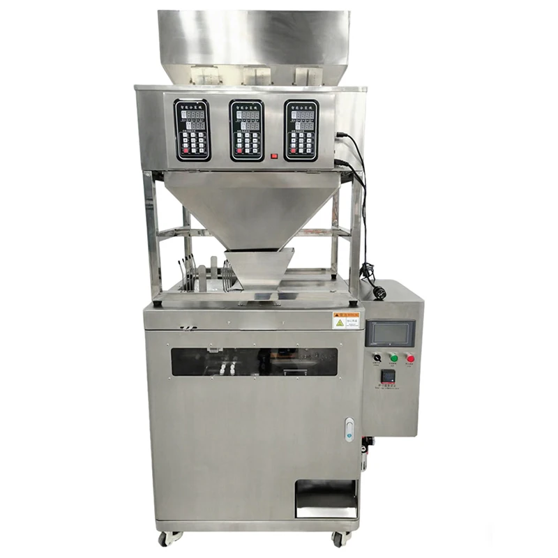 

Multifunction Granule Three-head Loading Scale Packing