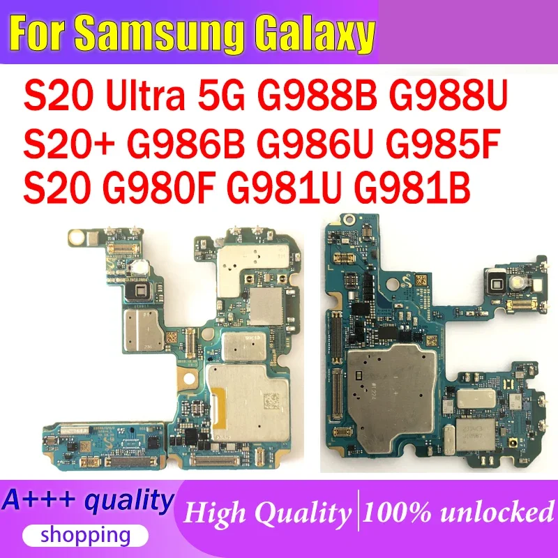 Хорошо работает для Samsung Galaxy S20 Ultra 5G G988B G988U S20 + 5G G986B G986U G985F S20 5G G980F G981U G981B 128 ГБ материнская плата Хорошо работает для Samsung Galaxy S20 Ultra 5G G988B G988U S20 + 5G G986B G986U G985F S20 5G G980F G981U G981B 128 ГБ материнская плата