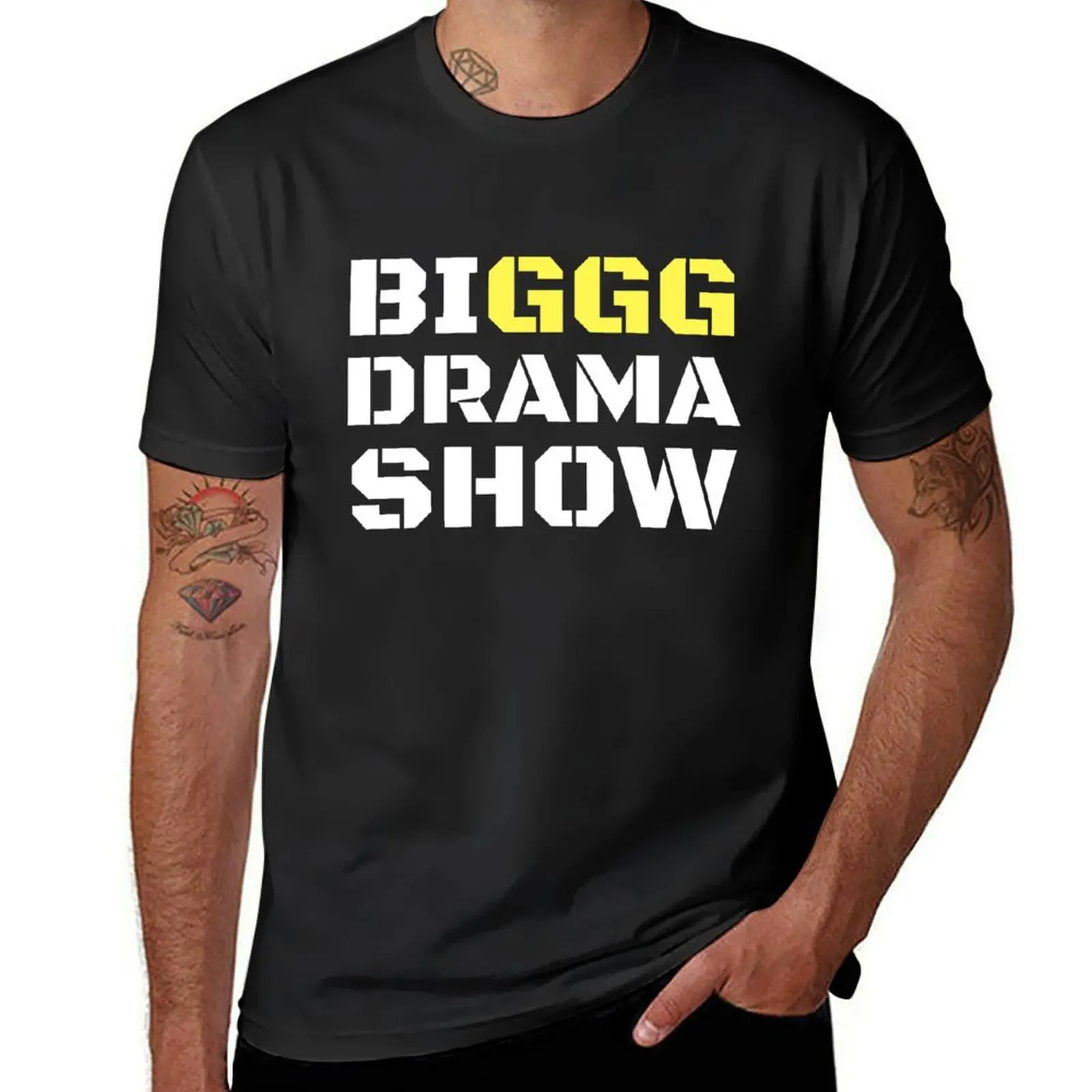 ggg big drama show shirt T-Shirt tees tops t shirts for men cotton