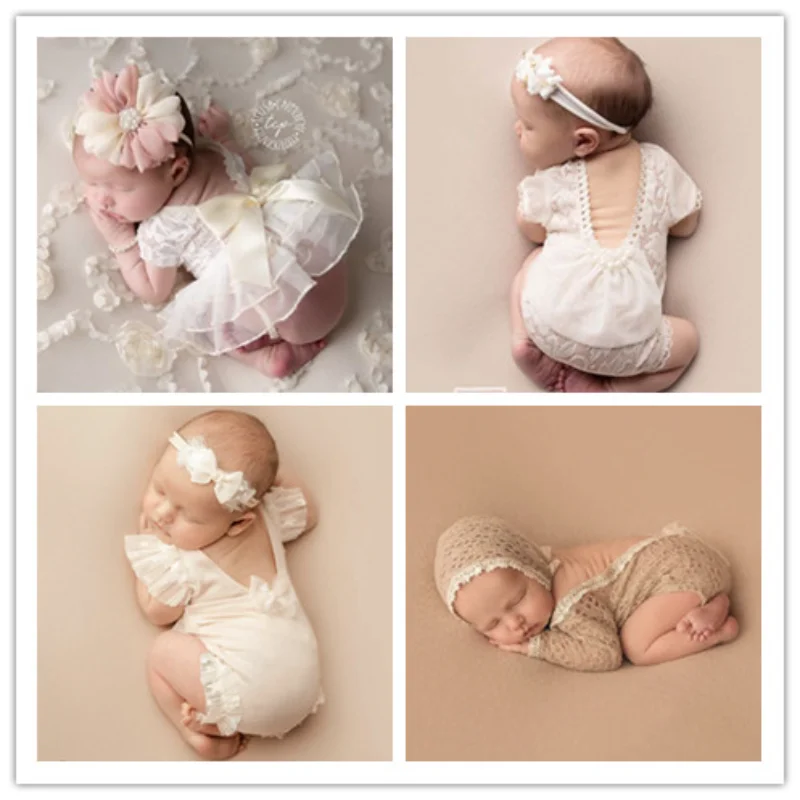 

2 Piece Suit Newborn Photography Props Newborn Clothes Baby Studio Shooting newborn photography outfit