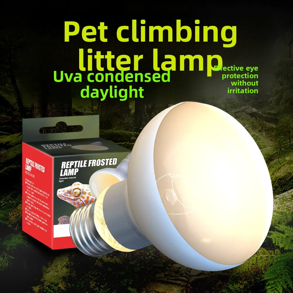 

NOMOY Reptile UVA Basking Lamp-220V Daylight Heat Bulb for Turtle Tank&Lizard Habitat-Ceramic Socket Warming Light for Hedgehogs