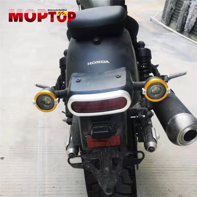 For Honda Rebel CMX300 CMX500 CMX1100 REBEL CMX 300 500 Motor Rear Tail Lamp Shell Signal Flashing Light Guard Tail Light Cover - Image 2