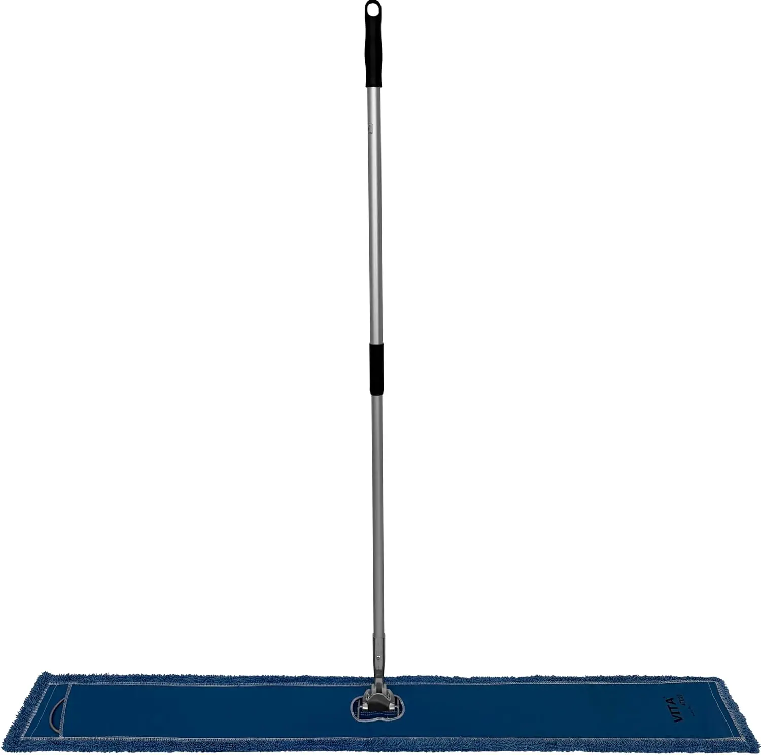 

High-Performance Twisted-Loop Microfiber Dust Mop Kit: r Cleaning Efficiency - Blue 60 Inch