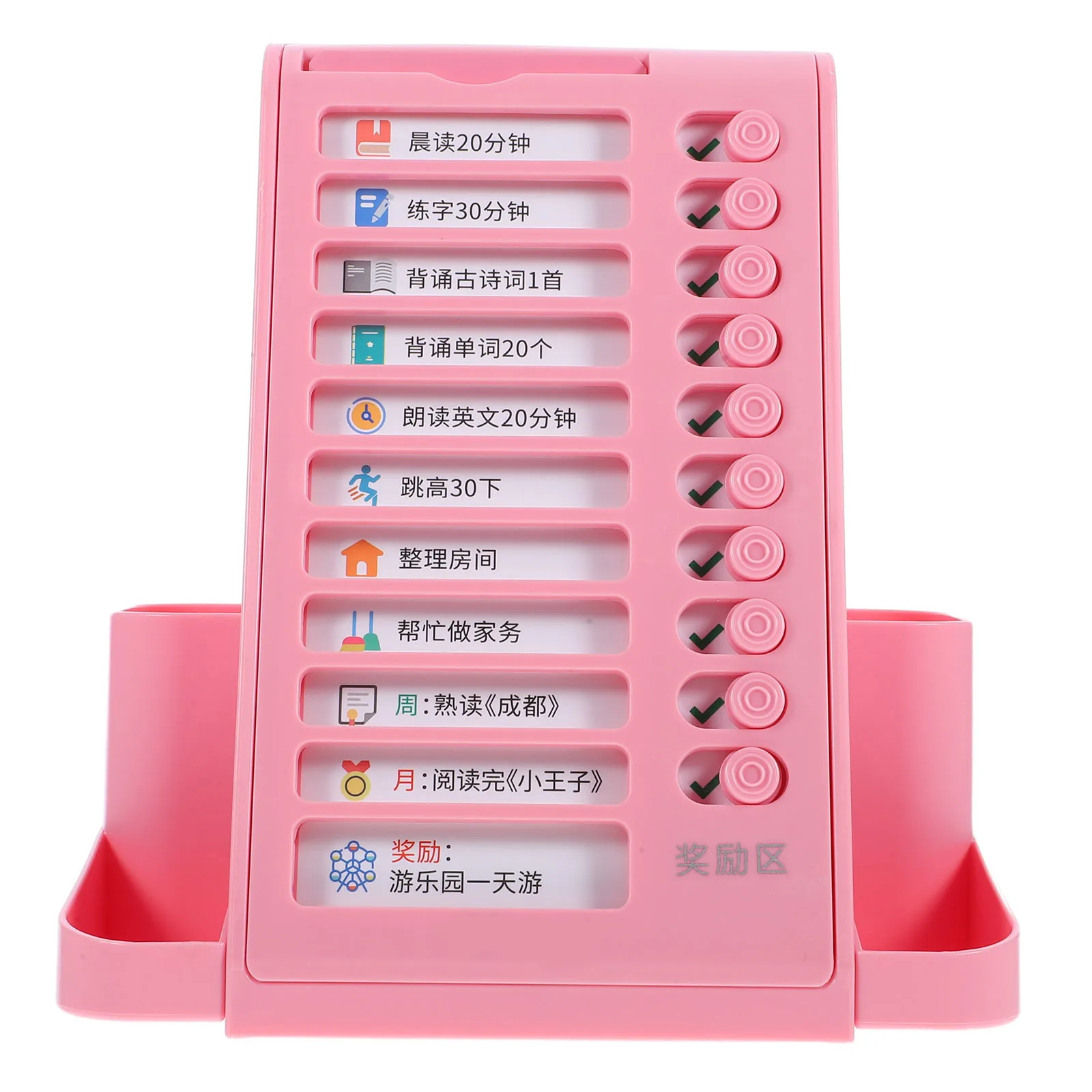 

Rotating Pen Holder with Big Storage Space Desktop Organizer for Office School Supplies Makeup Brushes Household Desk Pen