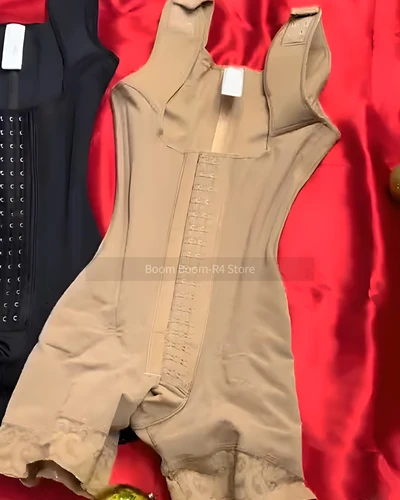 Imagen 2 del producto Fajas colombianas de cuerpo completo moldeadoras monos de alta compresión postoperatorio postparto Lipo brazo más delgado cintura reductora Shapewear