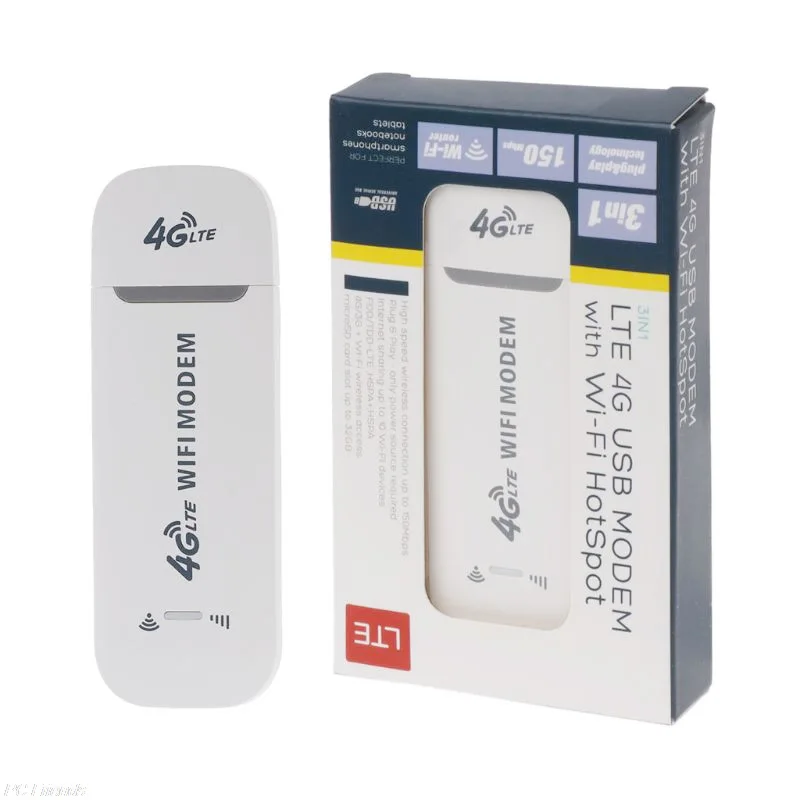 Fimt 4G SIM WiFi Router LTE WiFi Modem com Hotspot Dongle USB sem fio Home Office Adaptador WiFi sem fio