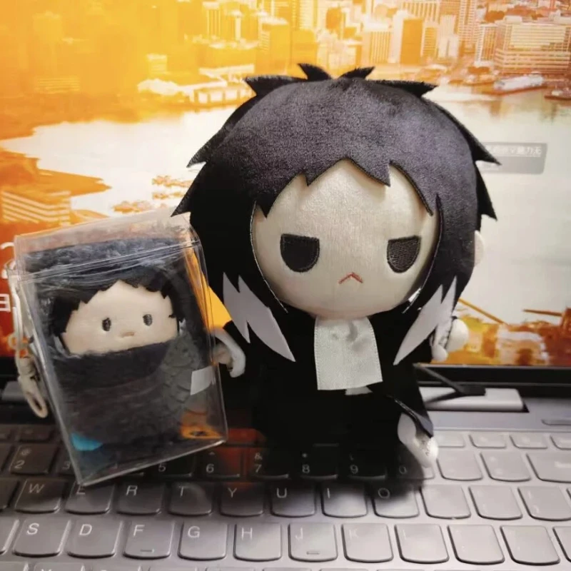 

20 см аниме плюшевая игрушка Dazai Osamu Nakahara Chuuya, хлопковая кукла, платье, плюшевая игрушка, косплей, мультяшный рождественский подарок, мягкие игрушки