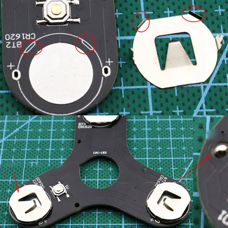 Hot-DIY Electronic Kit LED Manufacture DIY Kit SMD Component Welding Practice Board Kit