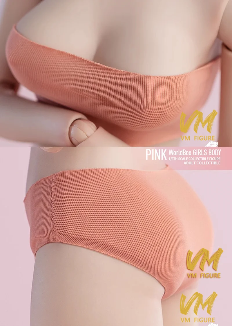 Worldbox CA013 1/6 Lingerie féminine sous-vêtements enveloppe de poitrine caleçon modèle adapté 12 ''AT201/202/203/206/210 figurine de soldat