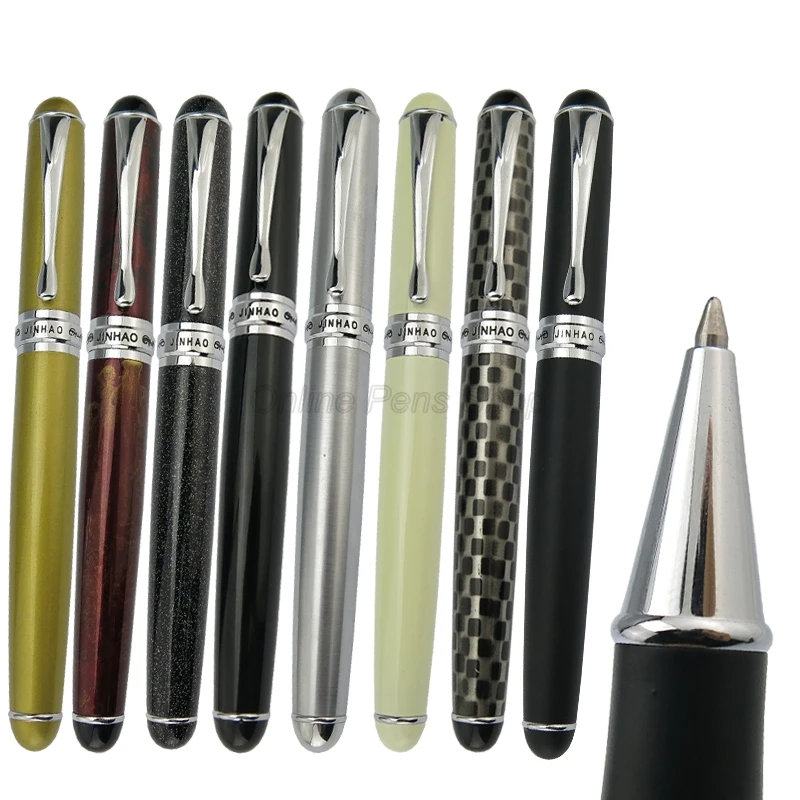 Jinhao X750 High Grade Silver Clip Metal Business Roller Ball Pen Multicolor For Choice Office & Home & School