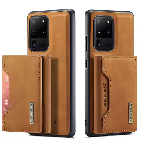 Funda 2 In 1 Detachable Wallet Case For Samsung Galaxy S21 S20 S23 Fe S24 S22 Plus Note 20 Ultra A54 A53 5g Card Holder Leather