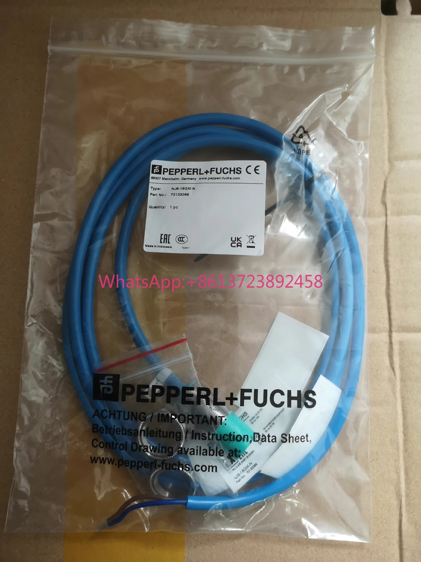 

Pepperl + Fuchs NJ8-18GM-N
