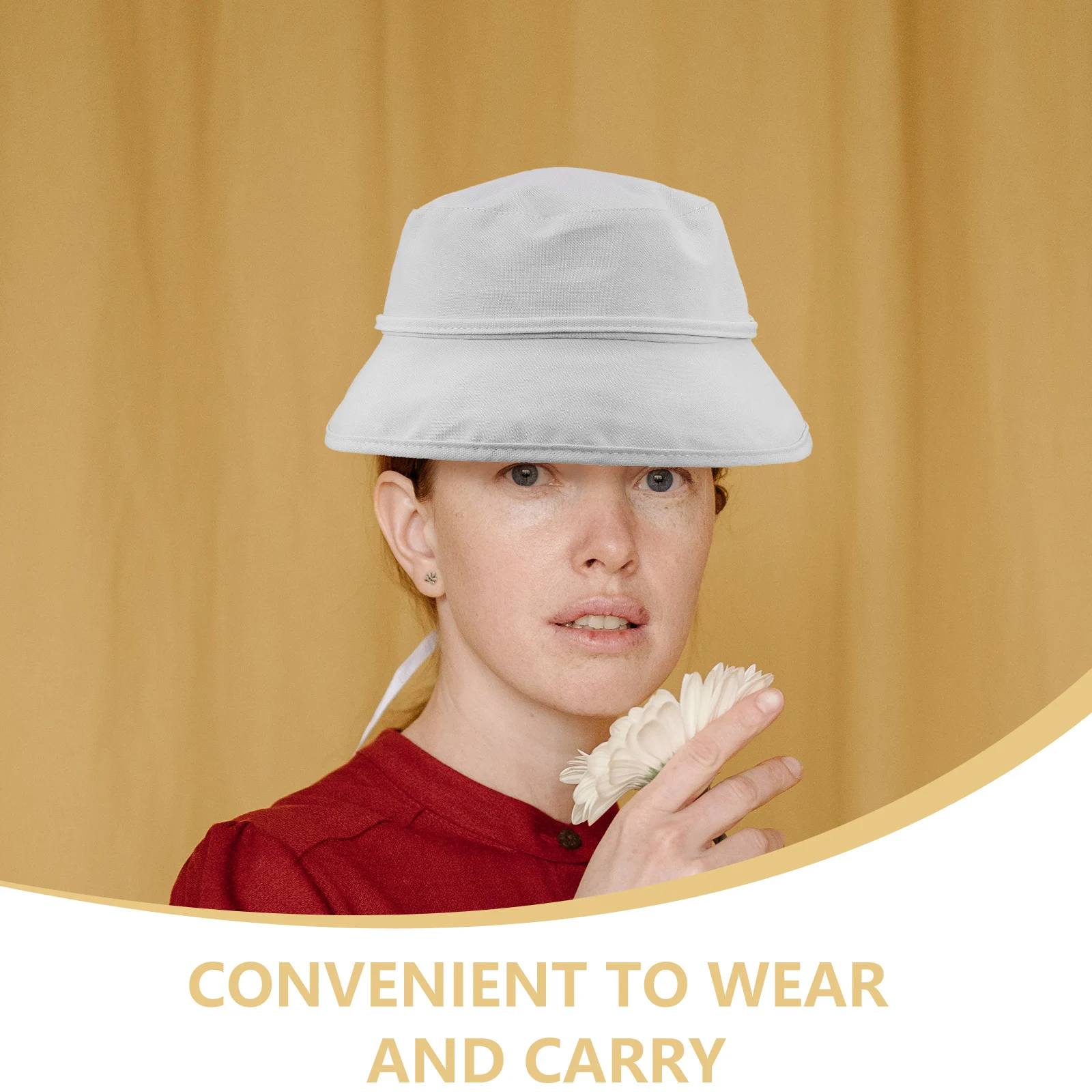 

Sun Protection Bucket Hat Lightweight Breathable Beach Cap Cute Hats for Women Girls Cotton Outdoor Summer Foldable