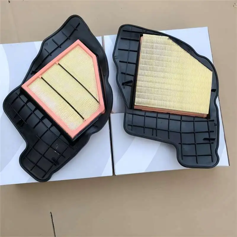 2PCS  Air Filter  For BMW N63 F07 GT F10 550 F02 750 X5 X6 OEM ： 13717577458 13717577457