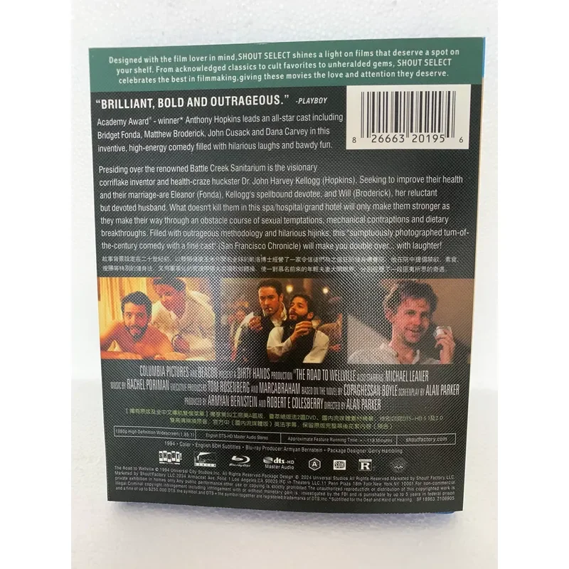 Idle Brand New Blu-ray Disc Skinny Asylum Movie High Definition Video Collection
