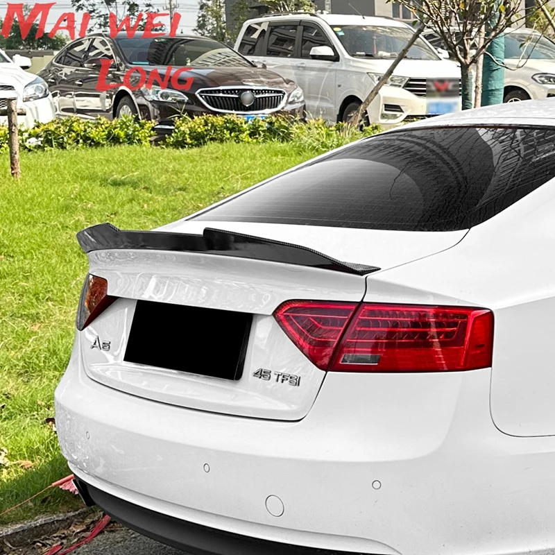 

Для Audi A5 A5 S-line 8T B8 B8.5 4-дверный Sportback 2007-2016: задний спойлер на крышу в стиле PSM, тюнинг-комплект для кузова