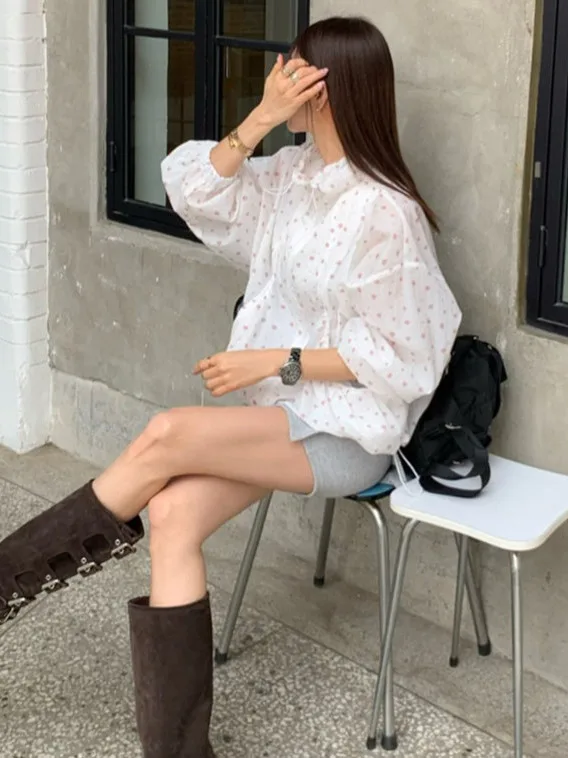 Lightweight Loose Women's Summer New Sle Outdoor Casual Sun Protection irt Jaet Breathable Simple Design Spring 2025
