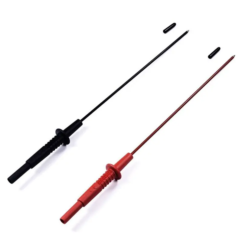 Superior AA63 Multimeter Test Leads 600V10A Multimeter Test Leads Cable Back Probe Tip 4Mm Interface