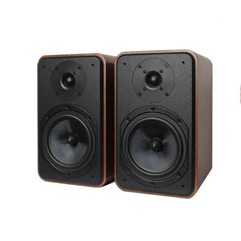 M6 HIFI Passive Speaker 6.5 Inch Carbon Fiber 2-Way 100W*2 Output Power Home Audiophile Passive Speaker 1.5 Inch Tweeter