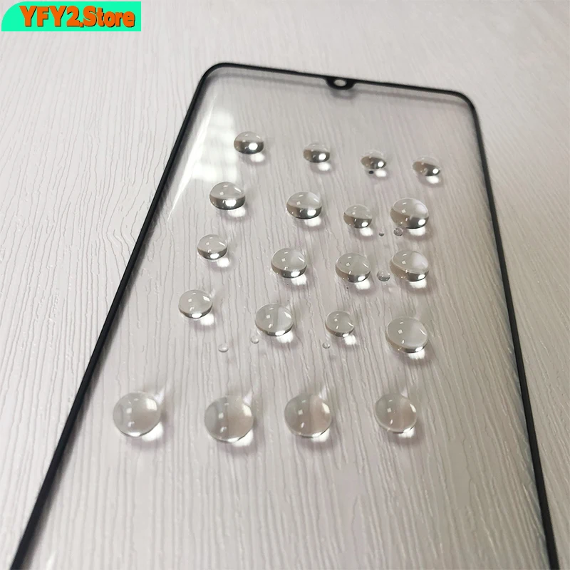 10 szt. AAA LCD przedni ekran dotykowy szklany obiektyw zewnętrzny z folią OCA do Samsung Galaxy A02s A22 A12 A32 A42 A52 A52s A72 4G 5G