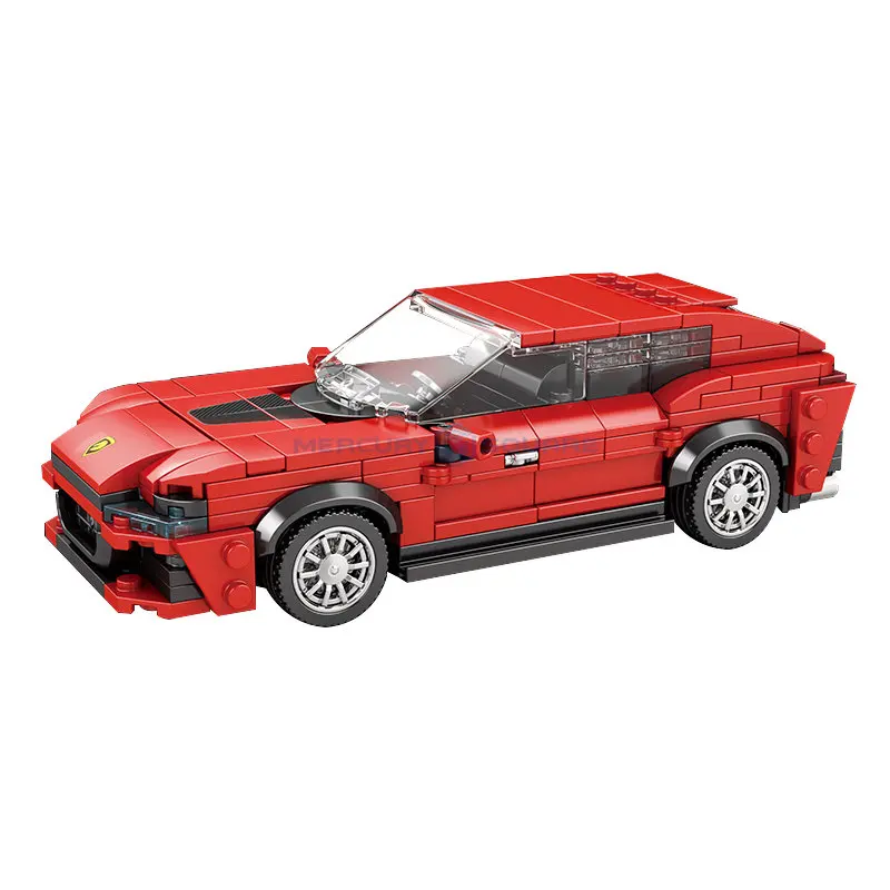 Speed Hypercar Series Purosangue Car MOC Reobrix 689 High Tech Vehicle Model Building Blocks Bricks Creative Toy Kids Boys Gift