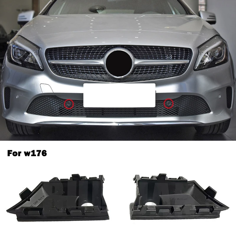 Front Bumper Electric Eye Radar Bracket Base Camera Cover For A Class W176 A200 A180 A260 A220d A160A1768852900A1178853000