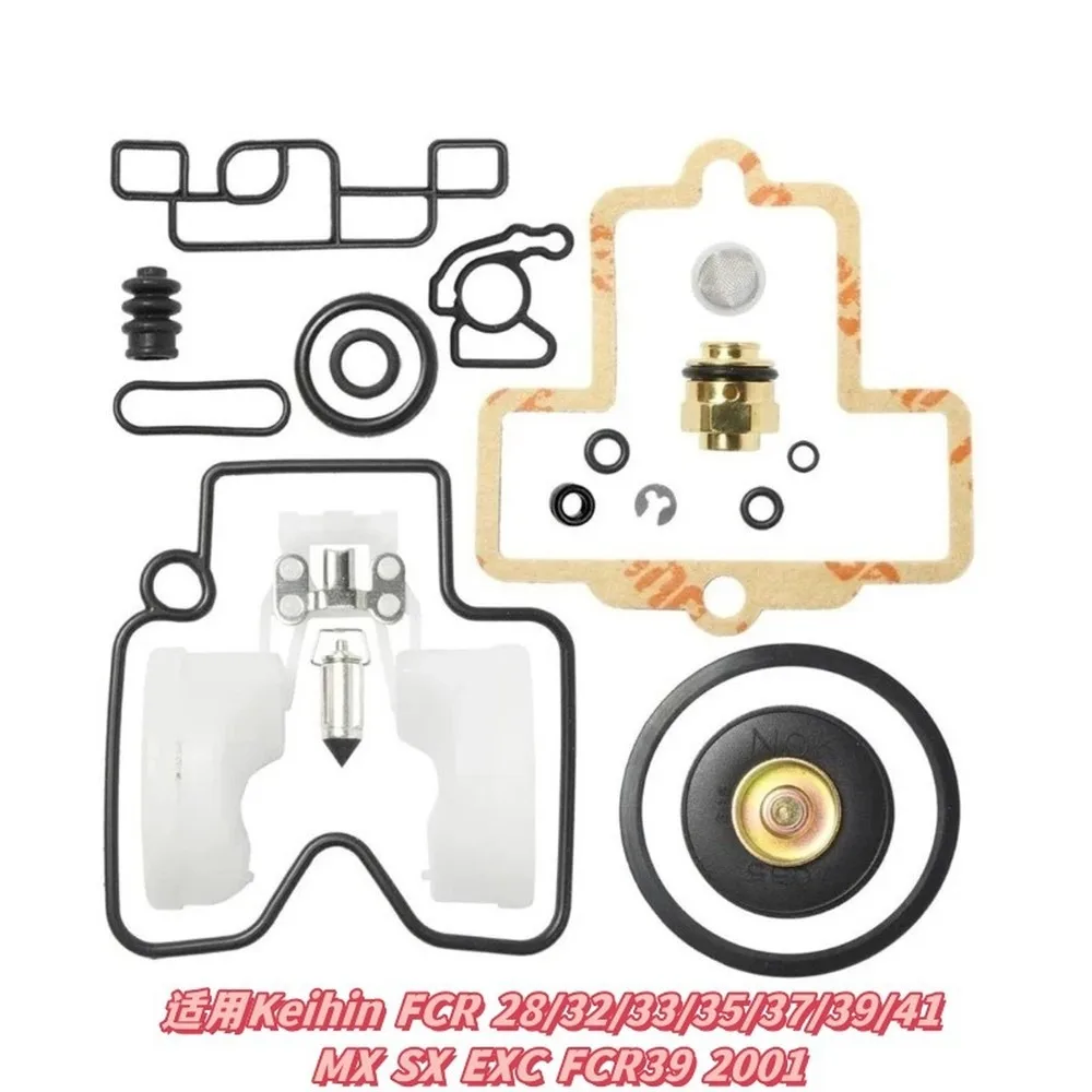 Repair Kit for Keihin FCR 28 32 33 35 37 39 41 MX SX EXC FCR39 2001 Carburetor Gasket Set