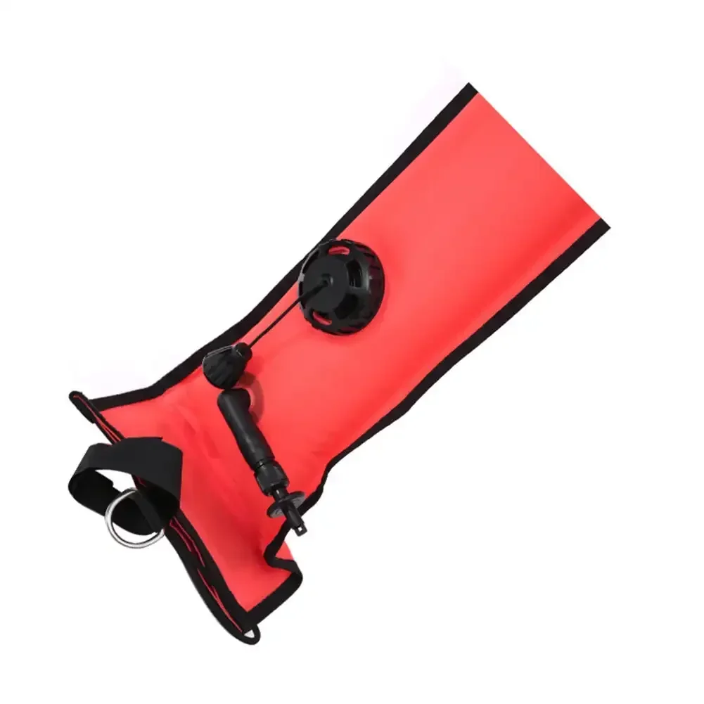 الغوص SMB 1.2 متر 1.5 متر 1.8 متر العوامة الملونة الرؤية السلامة نفخ Smb سلامة سطح إشارة علامة العوامة ملحق بكرة مجموعة #1