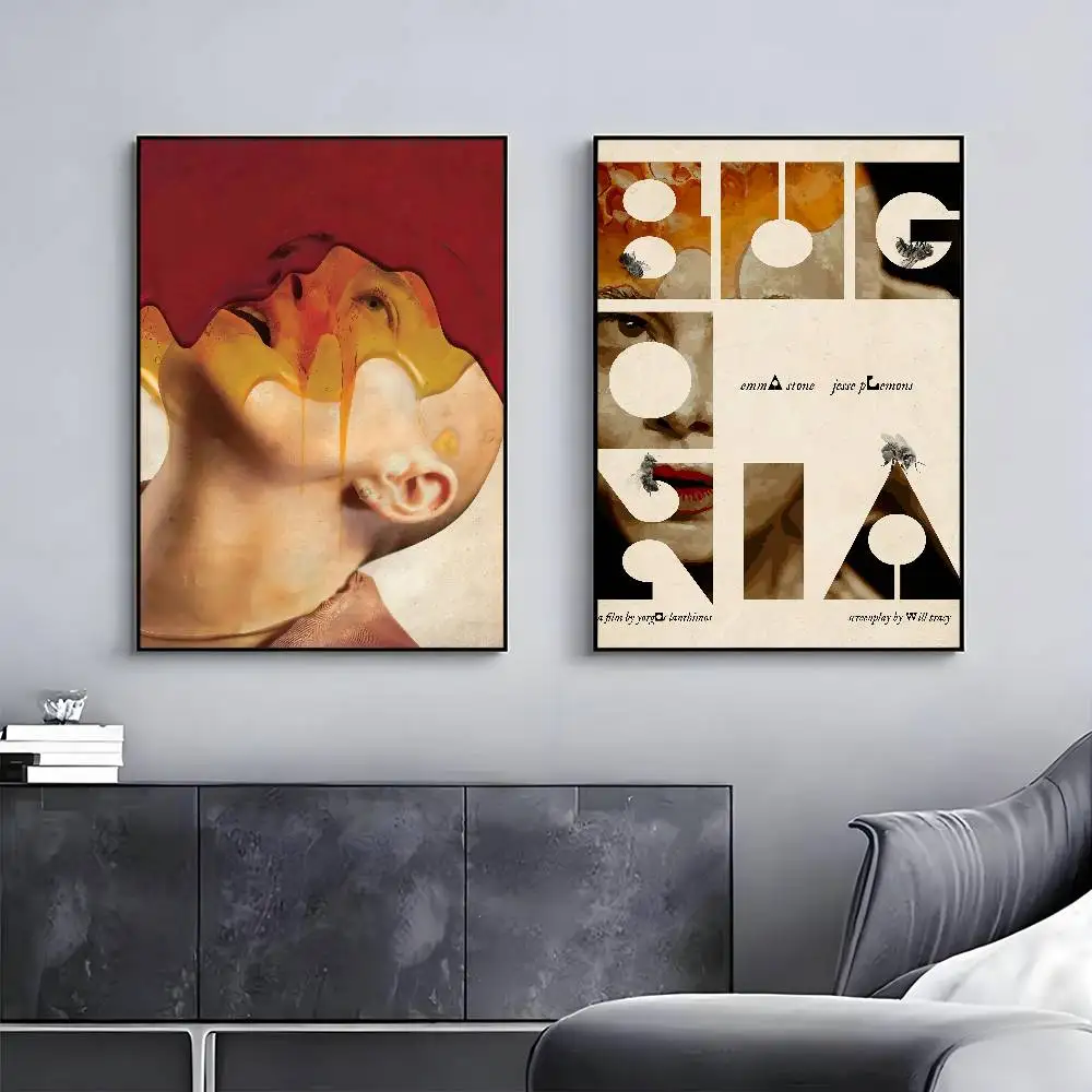 الخيال العلمي فيلم Bugonia ملصق معرض يطبع ذاتية اللصق ديكور المنزل الديكور صور مطبوعة للحوائط غرفة المعيشة ملصق