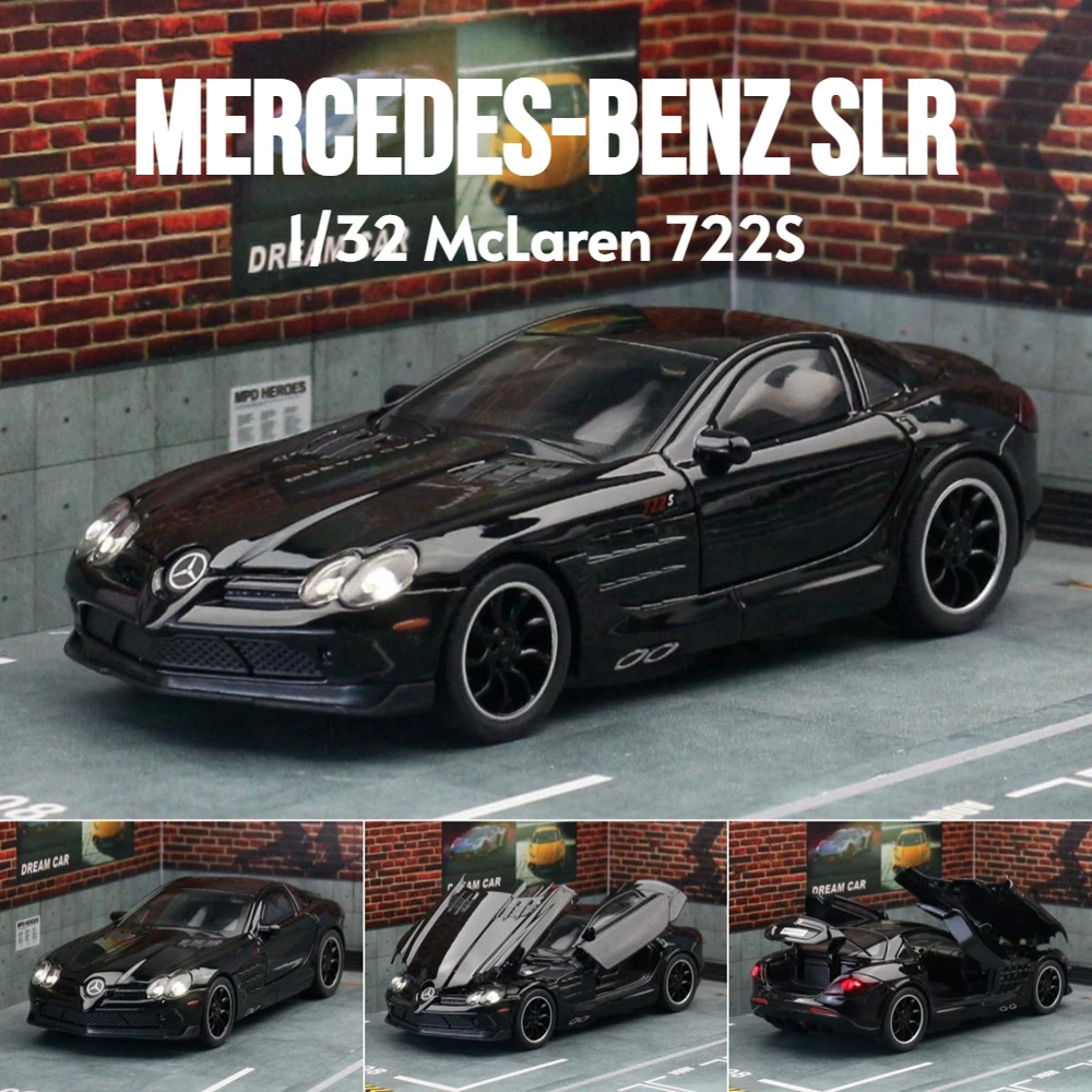 1/32 Mercedes-Benz SLR McLaren 722S Super Sport Toy Car Model