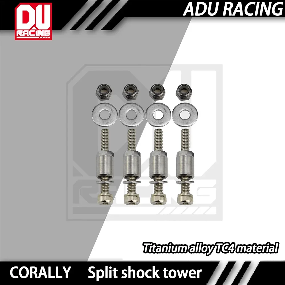 ADU RACING 4PCS  TC4 M4 Shock Tower SHOCK TOWER STAND OFF For TEAM CORALLY ASUGA KAGAMA  6S 1/7 1/8 CARS