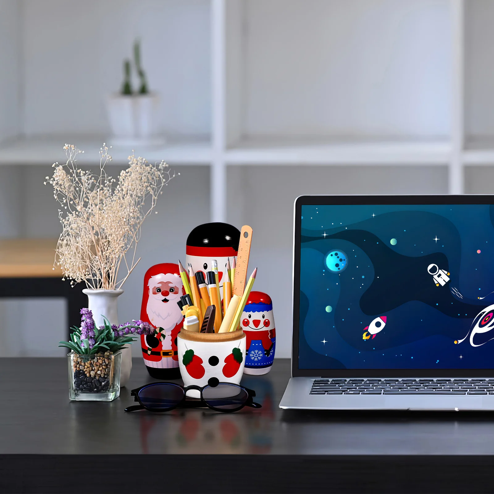 10 مجموعات خشبية التعشيش للأطفال اللوحة النشاط الحرفية مجموعة لتنسيق اليد والعين تطوير الدماغ التفكير المنطقي #1