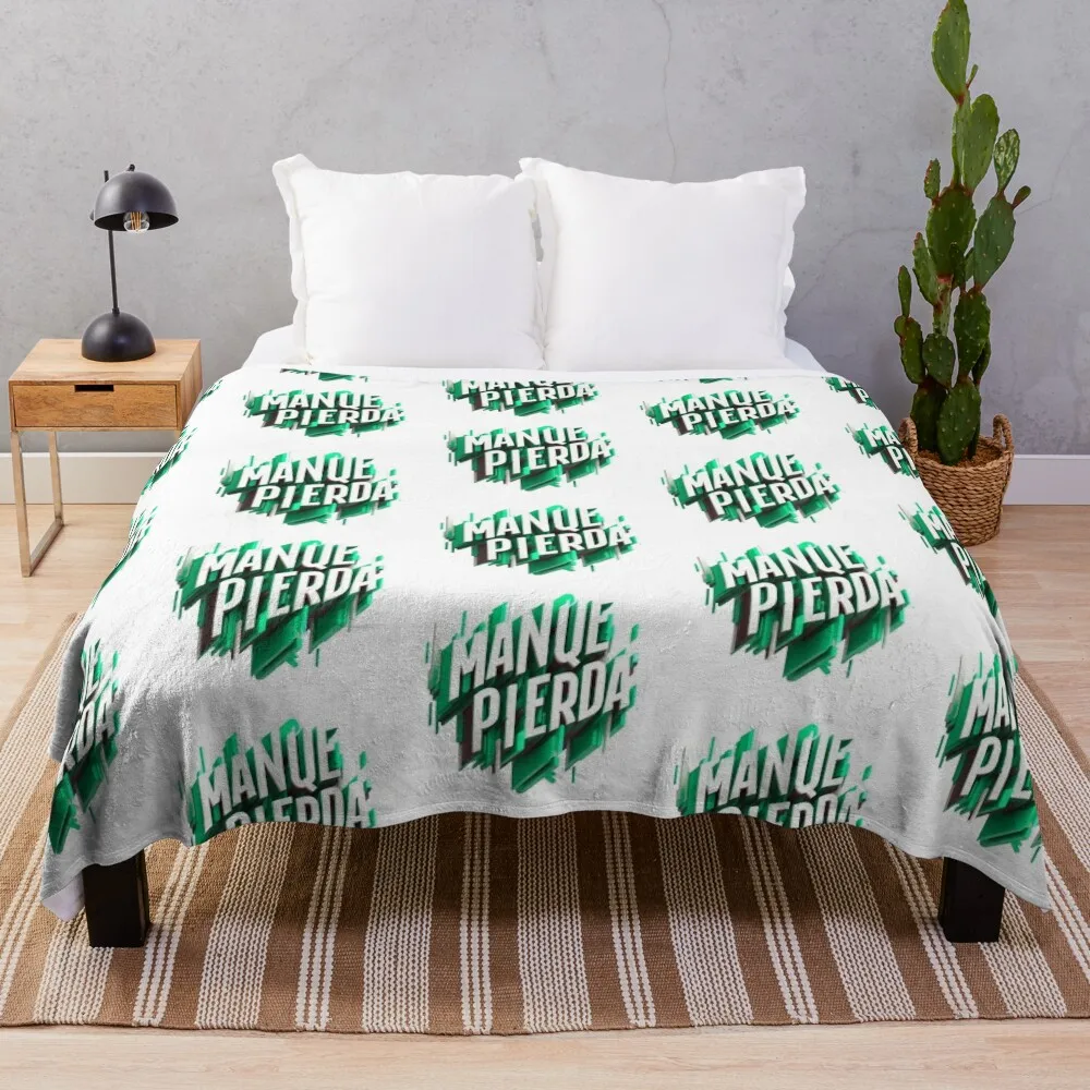 Betis Manquepierda - Design for Betis fans, kids, teens, adults Throw Blanket Luxury St Blanket Single Blanket Flannel Blanket