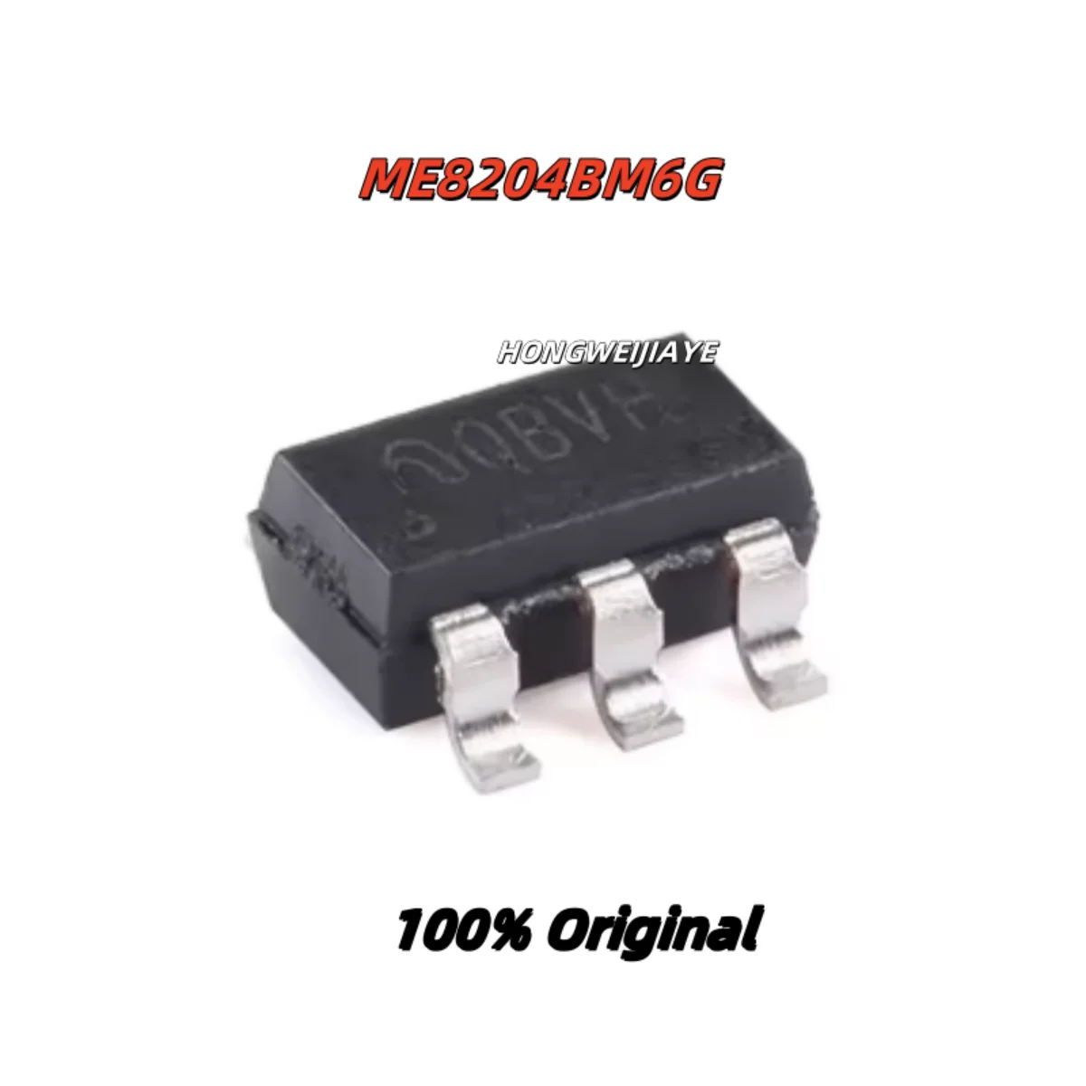 10PCS 100% New ME8204BM6G QB** SOT23-6 Brand New Original Chips ic