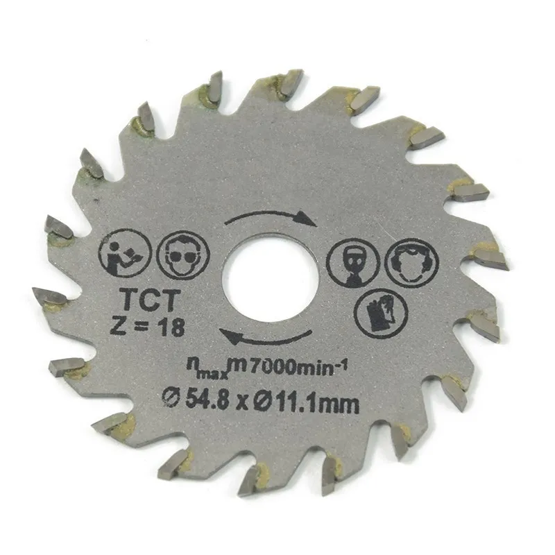 XCAN Out Diameter 54.8mm Mini Circular Saw Blade Wood Cutting Disc,Diamond Saw Blade for Wood Metal Plastic Ceramic Cutting 