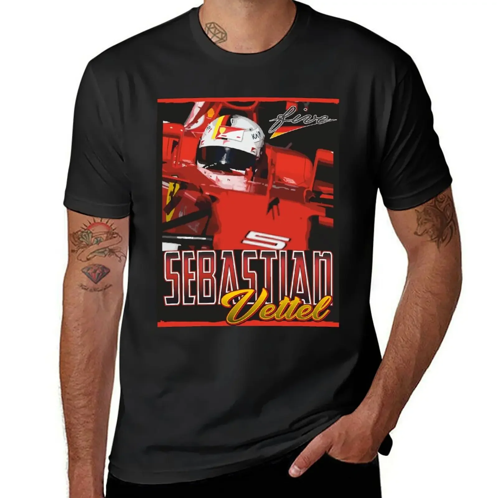 Sebastian Vettel | F1 T-Shirt sublime new edition Men's t shirts