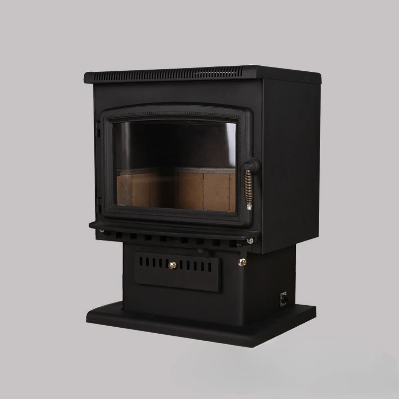

Real fire steel plate fireplace heater