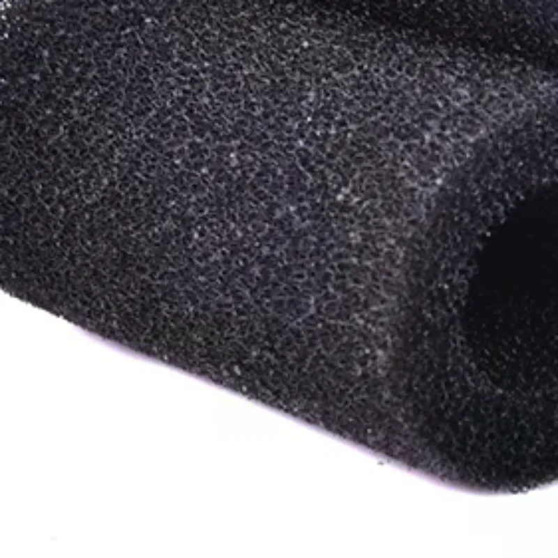 5Pcs L Size Black Sponge Aquarium Filter ProtectorCover For Fish Tank Inlet Pond