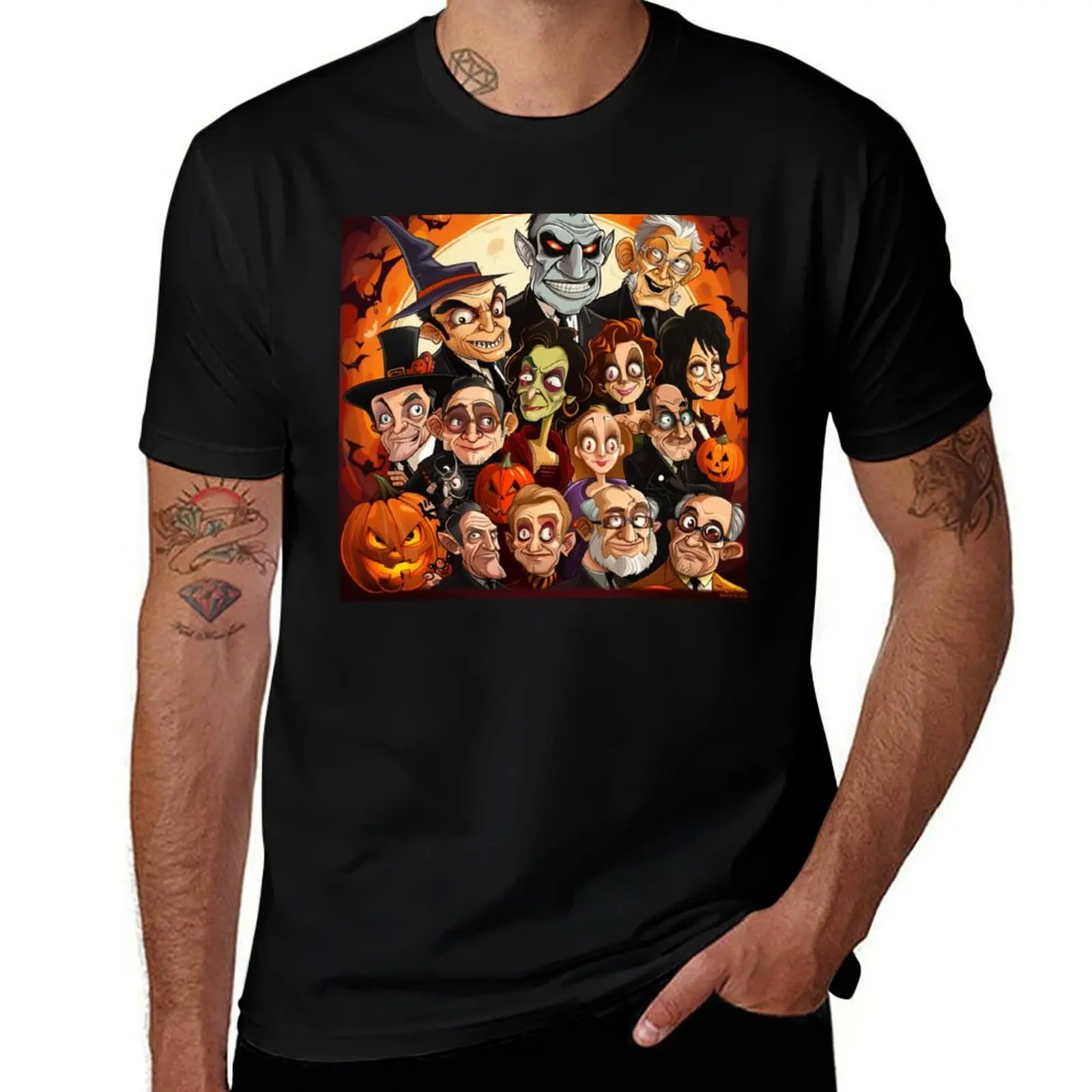 Phantom Phantasmagoria T-Shirt Casual Graphic Print Tee