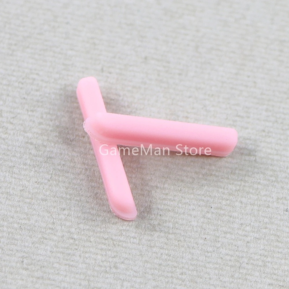 1pair=2pcs Lower Screen Back Cover Rubber Pads Replacement for Nintend 3DS Rubber Feet Cover