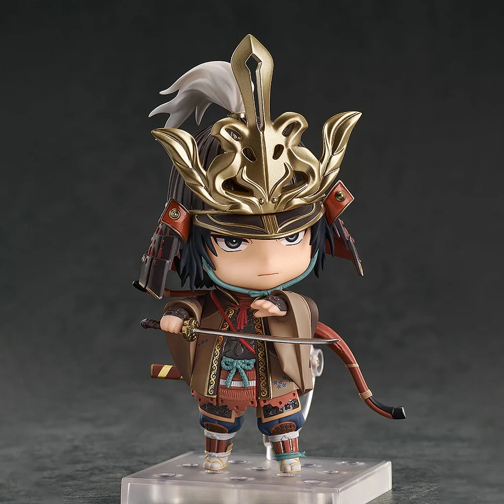 오리지널 Good Smile Company 넨드로이드 2528, Genichiro Ashina (Sekiro: Shadows Die Twice), 100mm 애니메이션 피규어 모델, 장난감 선물