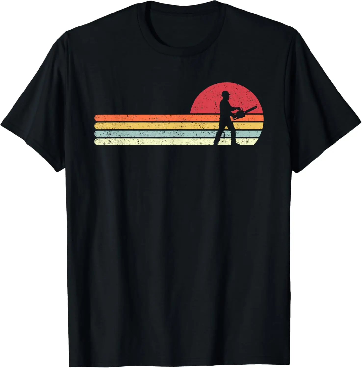 Arborist, Chainsaw Shirt. Retro Style Tree Surgeon T-Shirt