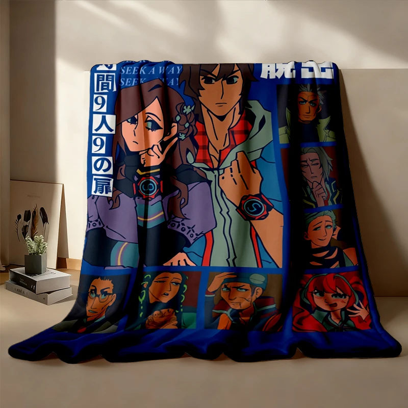 PRE-ORDER, Zero Escape 999 Unisex Warm Blanket Soft Blanket Comfy