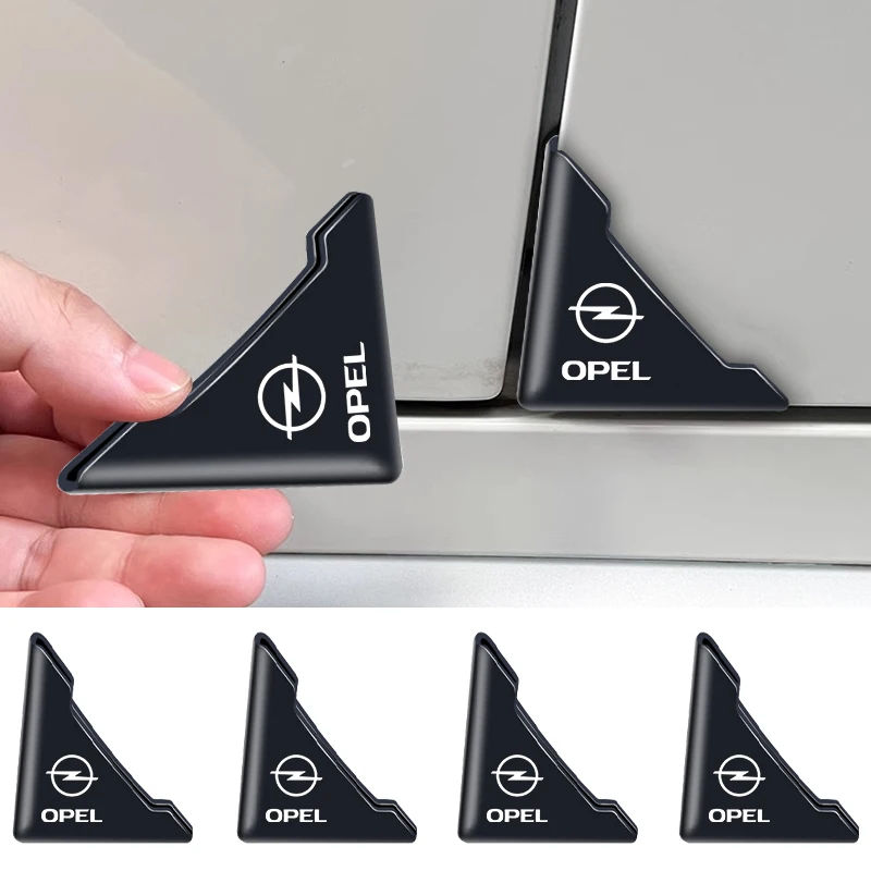 2Pc Silicone Car Door Corner Cover Anti-Scratch Protection Stickers For Opel Insignia Astra G J F K Vectra C H Corsa C B D Omega