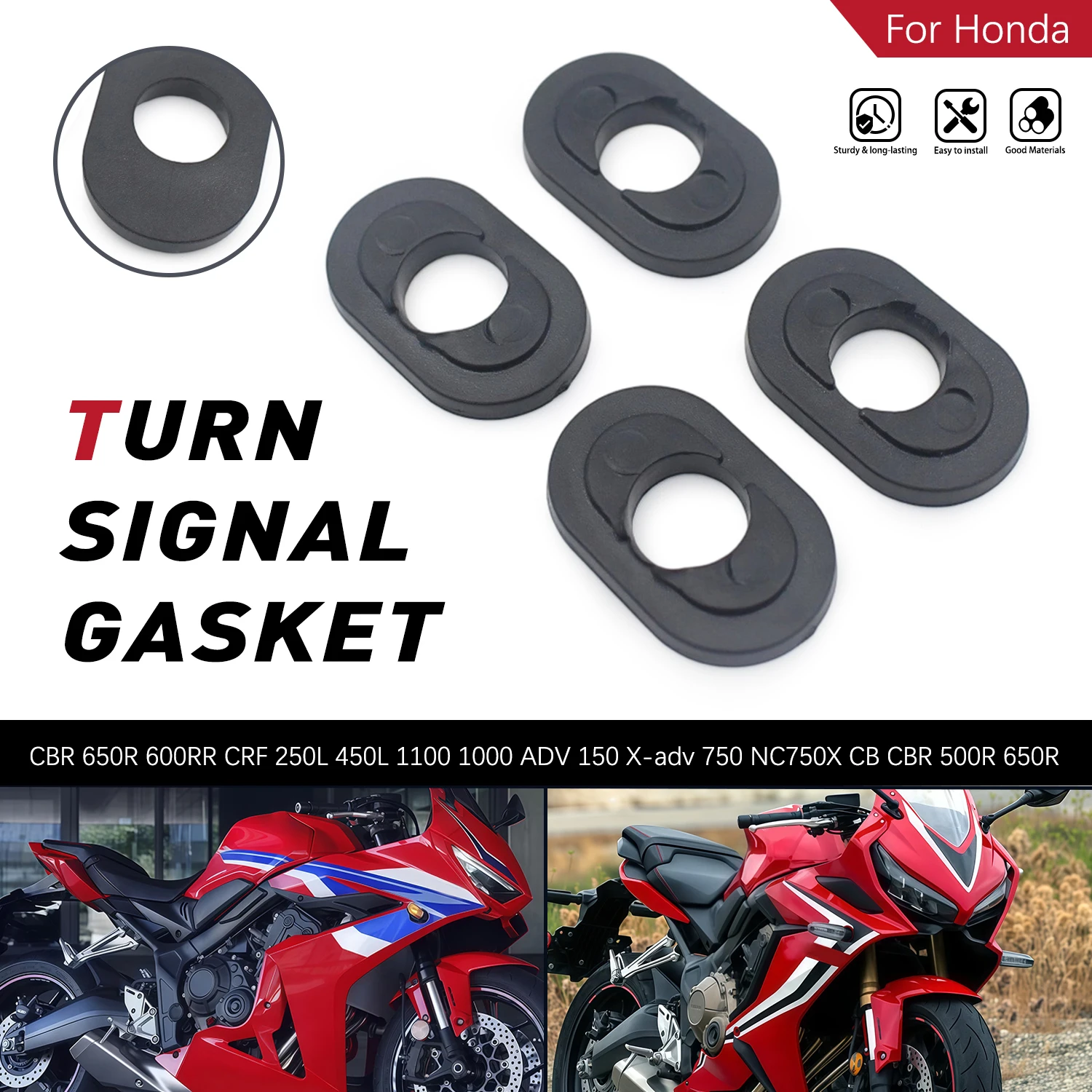 Motorcycle Turn Signal Indicator Spacer Adapter For Honda CB125R CB150R CB250R CB300R CB650R CB1000R CB1100RS CB500X