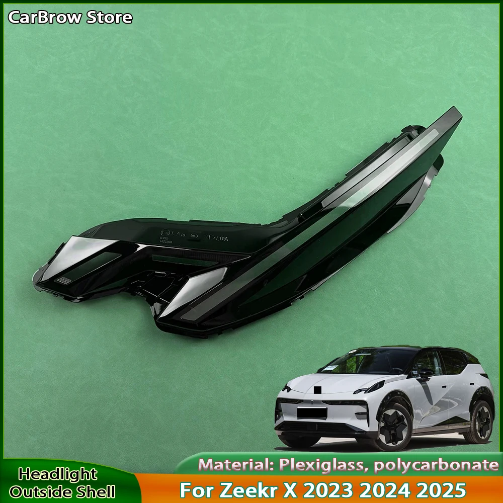 

Daylamp Shell Plexiglass Replace Original Lens For Zeekr X 2023 2024 2025 Daylight Cover Transparent Lampshade Lamps