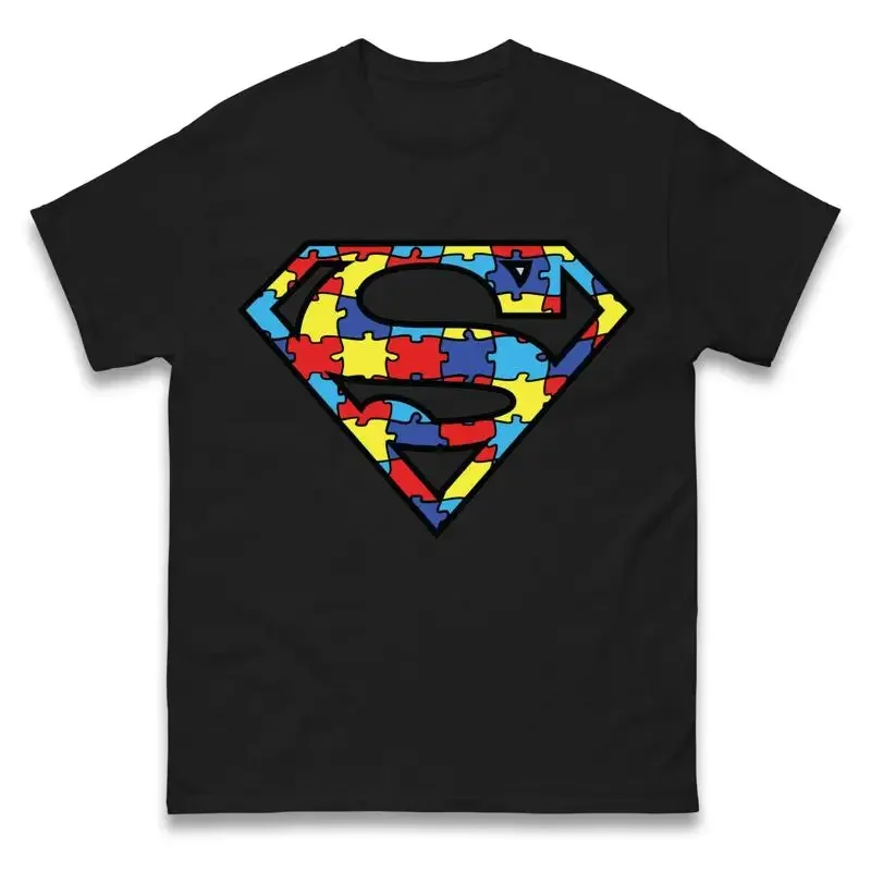 Autism Is Super Power T Shirt Awareness Support Autistic Love