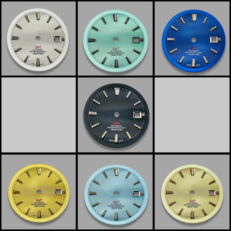 

NH34 Dial 33.5mm Mechanical Watch Modified Watch Diver's Watch NH35 Caliber Surface Assembly Accessories