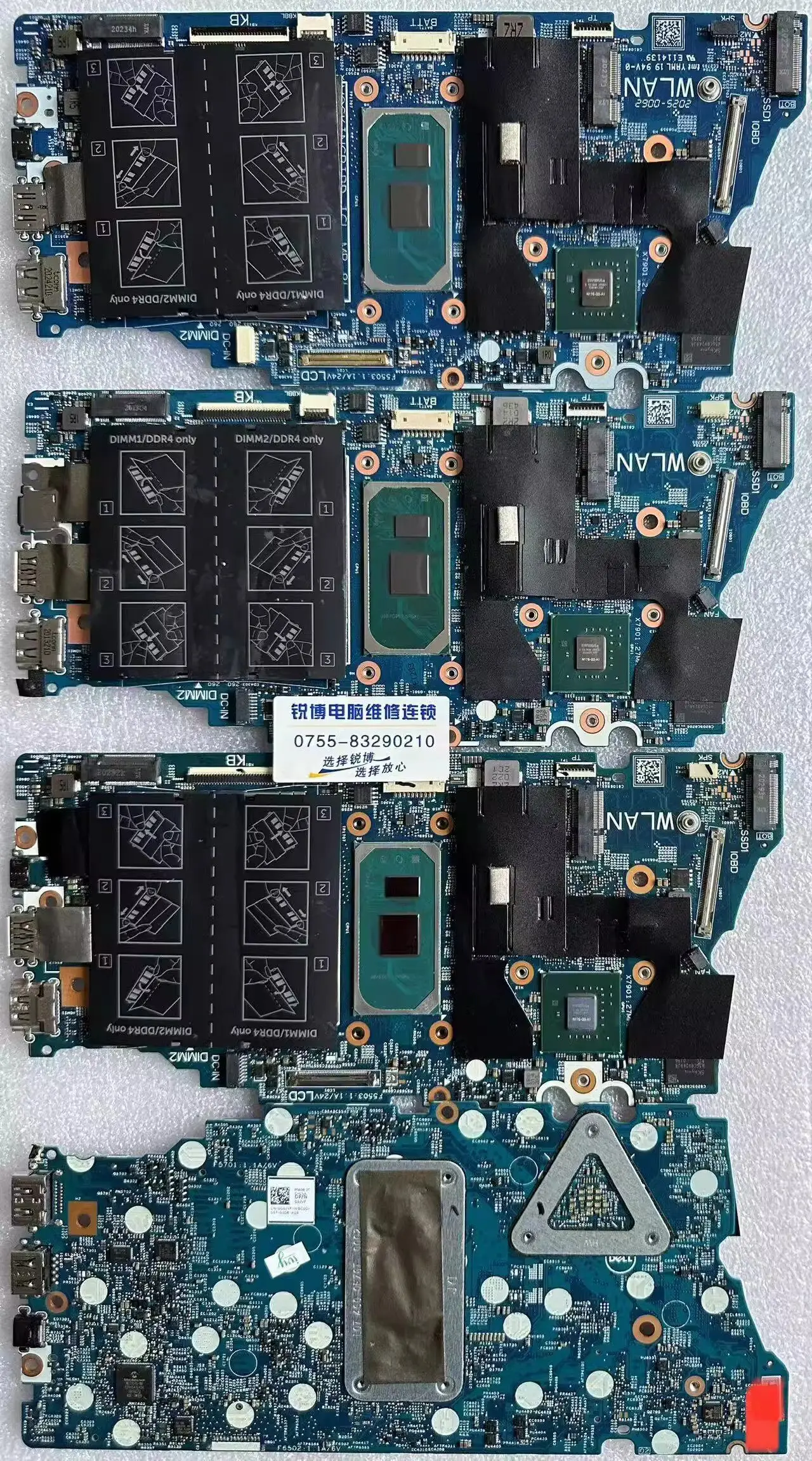 For Dell/Dell 5401 5501 5408 5508 Motherboard 19812 G5JVF I5 Inventory New Board